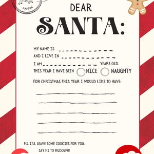 Carta do Querido Papai Noel - DOWNLOAD DIGITAL