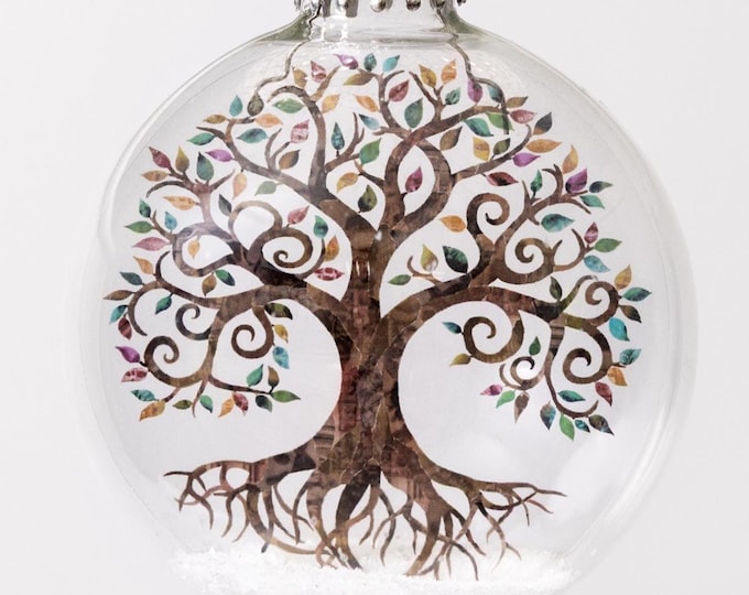 Tree of Life Christmas Holiday Ornament