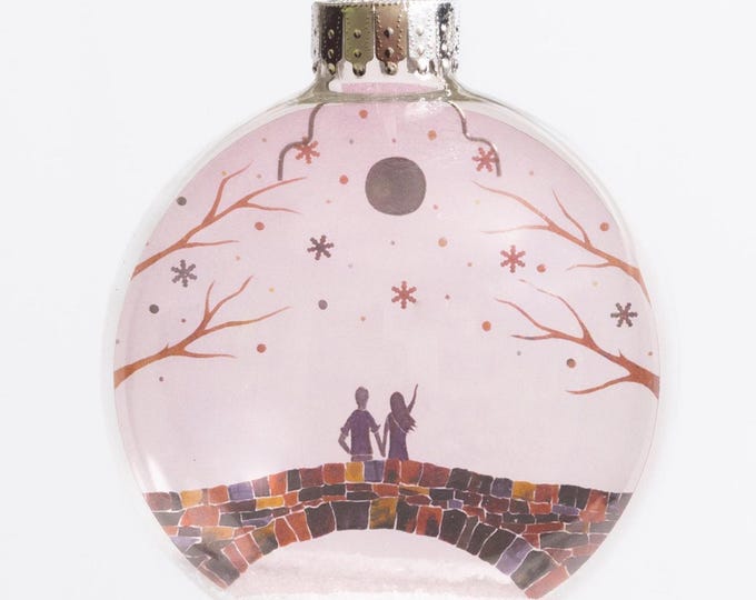 Winters Walk Christmas Holiday Ornament