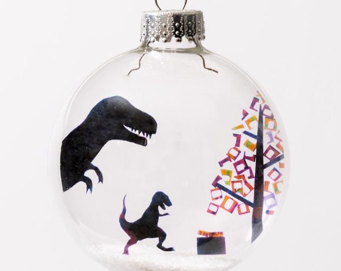 T. Rex-Mas Christmas Holiday Ornament