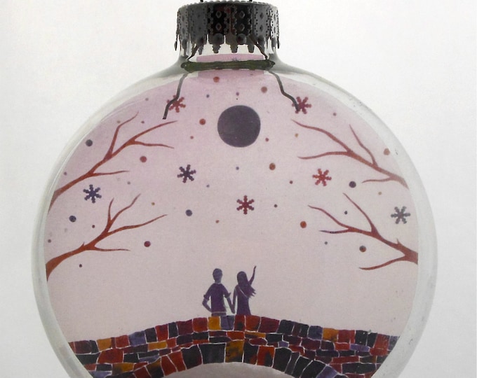 Winters Walk Christmas Holiday Ornament