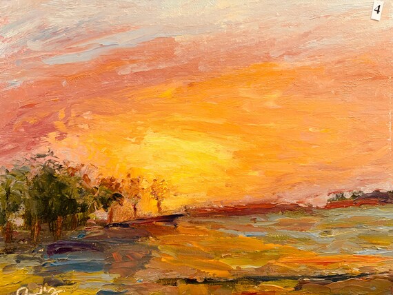 Original Landscape Oil Paintings on Canvas (10x8 Inch) - Etsy