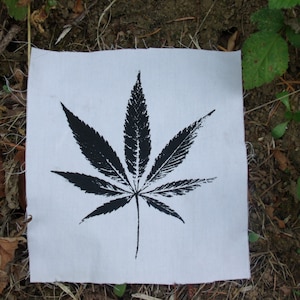 Marihuana Blatt Patch - Topf, Unkraut, Cannabis, Siebdruck, 420, Sativa, Indica, Knospe, Grün, Kraut, Ganja, Pflanze, Hippie, Hippie, legalisieren