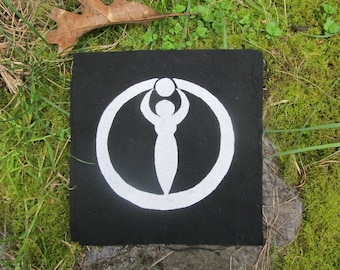 Goddess Patch  - honey street crop circle, glastonbury, woman sacred geometry, punk patches, psychedelic magic, feminism, feminist patch