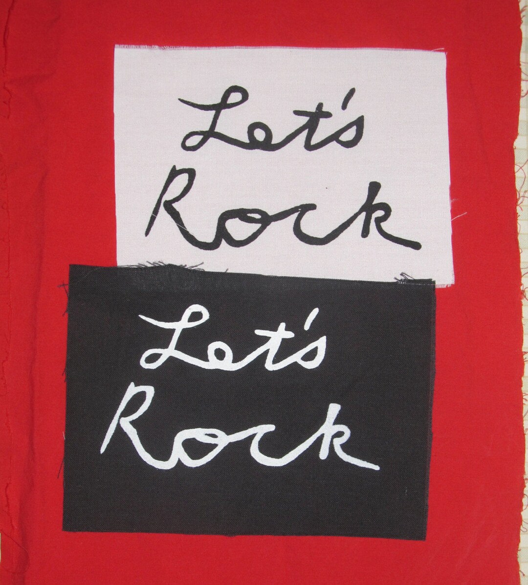 Let's Rock TWIN PEAKS PATCH, Black Lodge, Mfap, David Lynch, Laura ...