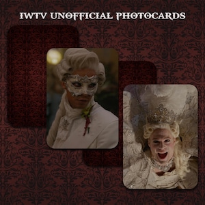 Entrevista com os cartões de fotos não oficiais do vampiro