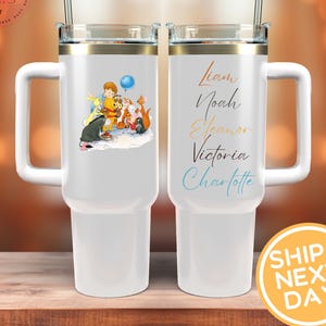 Personalized Winnie the Pooh Tumbler: 40oz Stainless Steel Friends Gift