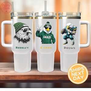 Personalized Eagles 40oz Tumbler: Philadelphia Champions Gift