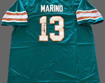 Casque De Football Signé Dan Marino Dolphins - Authentifié JSA, Pièce Collector