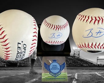 Bobby Witt Jr Signed Autographed Baseball. Authenticated
