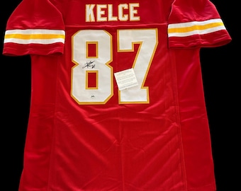 Travis Kelce signed Jersey. Authenticated. W/COA