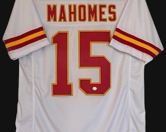 Patrick Mahomes signed autographed Chiefs custom pro style jersey. Authenticated w/COA