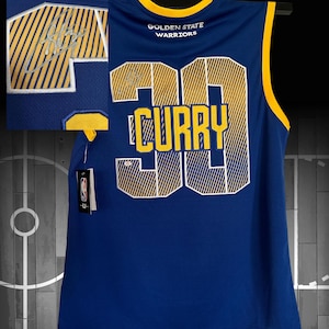 Steph Curry signed autographed fan jersey. NWT.
