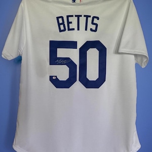 Mookie Betts Signed Jersey. Nike NWT