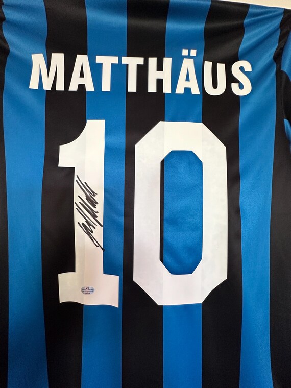 Lothar Matthaus Signed Jersey. Inter Milan. Uhlsport NWT - Etsy