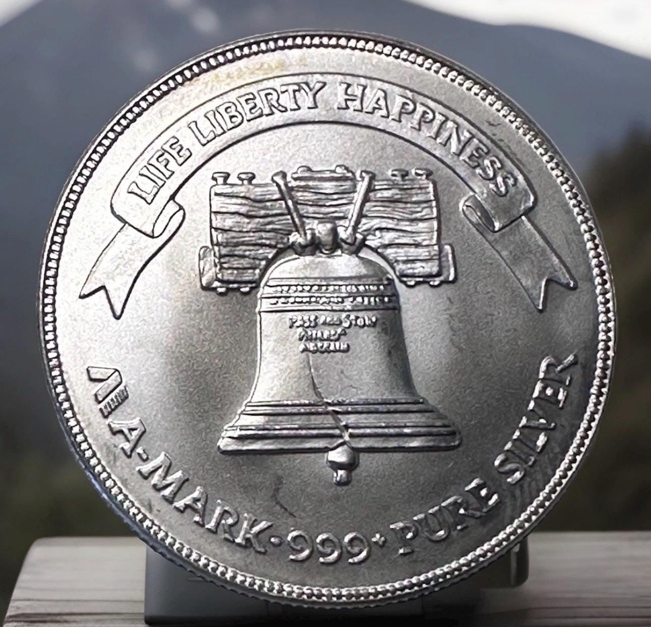 1 troy ounce silver liberty coin - Etsy 日本