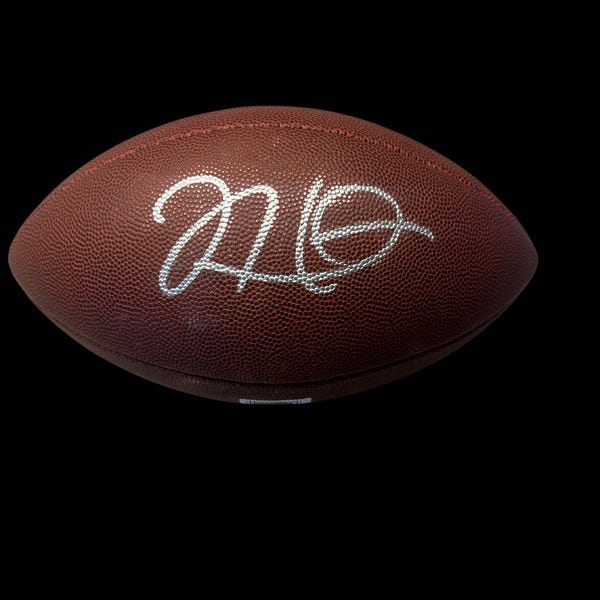 Jalen Hurts signed football. W/COA