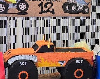Monstertruck-Wundertüte! Spezialanfertigungen von Wundertüten.