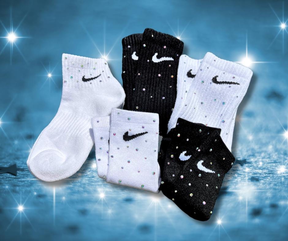 Ruffle Socks Nike White Ankle Socks Womens Cute Socks For Women SRYL Women  Lace Ruffle Frilly Ankle Socks