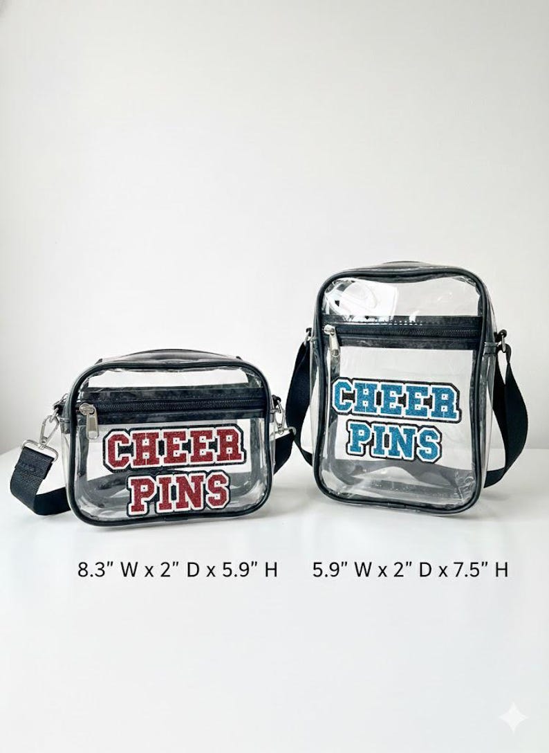 CHEER PIN BAG - Pin storage/Lucky pin bag/Cheer Gift image 2