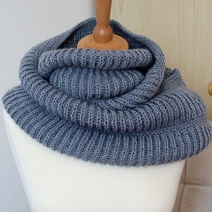 Knitting Pattern Oxford Hooded Cowl  (pdf file)