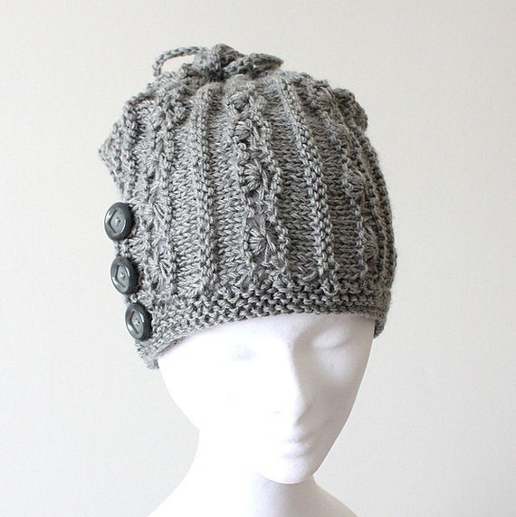 KNIT Pattern Hat and Cowl 2 in 1 (pdf File) - Etsy