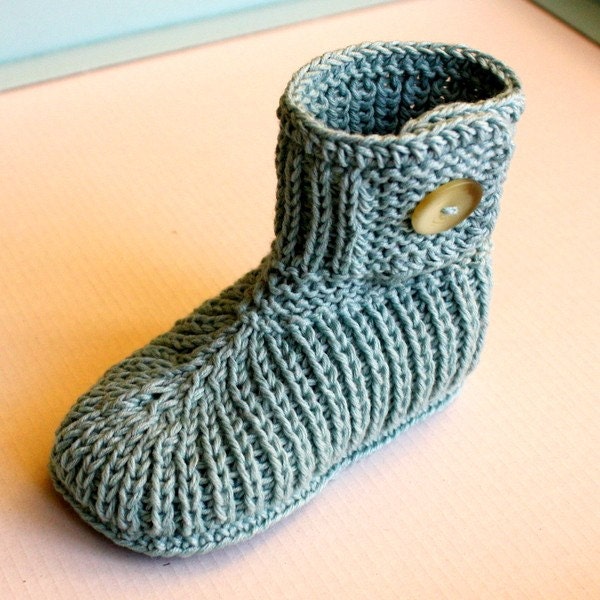 Knitting Pattern (Pdf file) Toddler Winter Boots