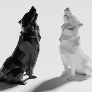 Mini figuras de animais impressas em 3D: decoração de mesa ecológica