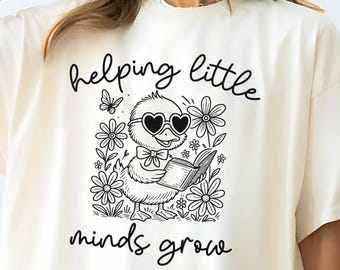 Comfort Colors Teacher Shirt: Vintage Style Soft Tee