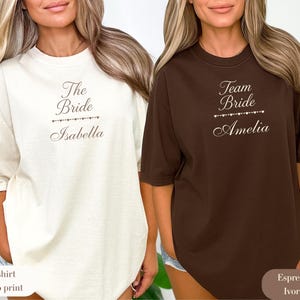 Hen Party Wedding Party Tshirt, Bride Gift Team Bride Shirt, Bachelorette Party Shirts, Personalized Hen Party T Shirts, Bridal Party Shirts