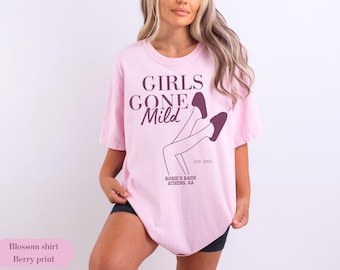 Comfort Colors Oversized Tee: Girls Gone Mild Bachelorette Party Shirt