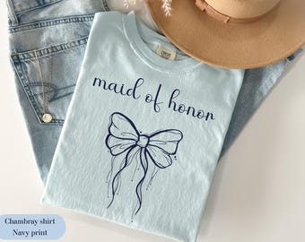 Comfort Colors Trauzeugin T-Shirt: Brautparty-Geschenk