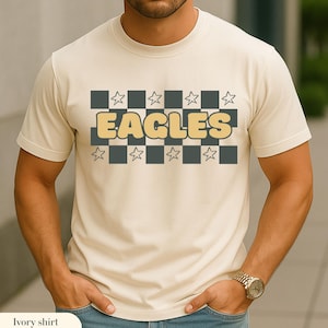 Custom Mascot Shirts, School Mascot Tshirt, School Spirit Shirts, Team Mascot T-shirt, Personalized School Logo Shirt, School Team Name Tee