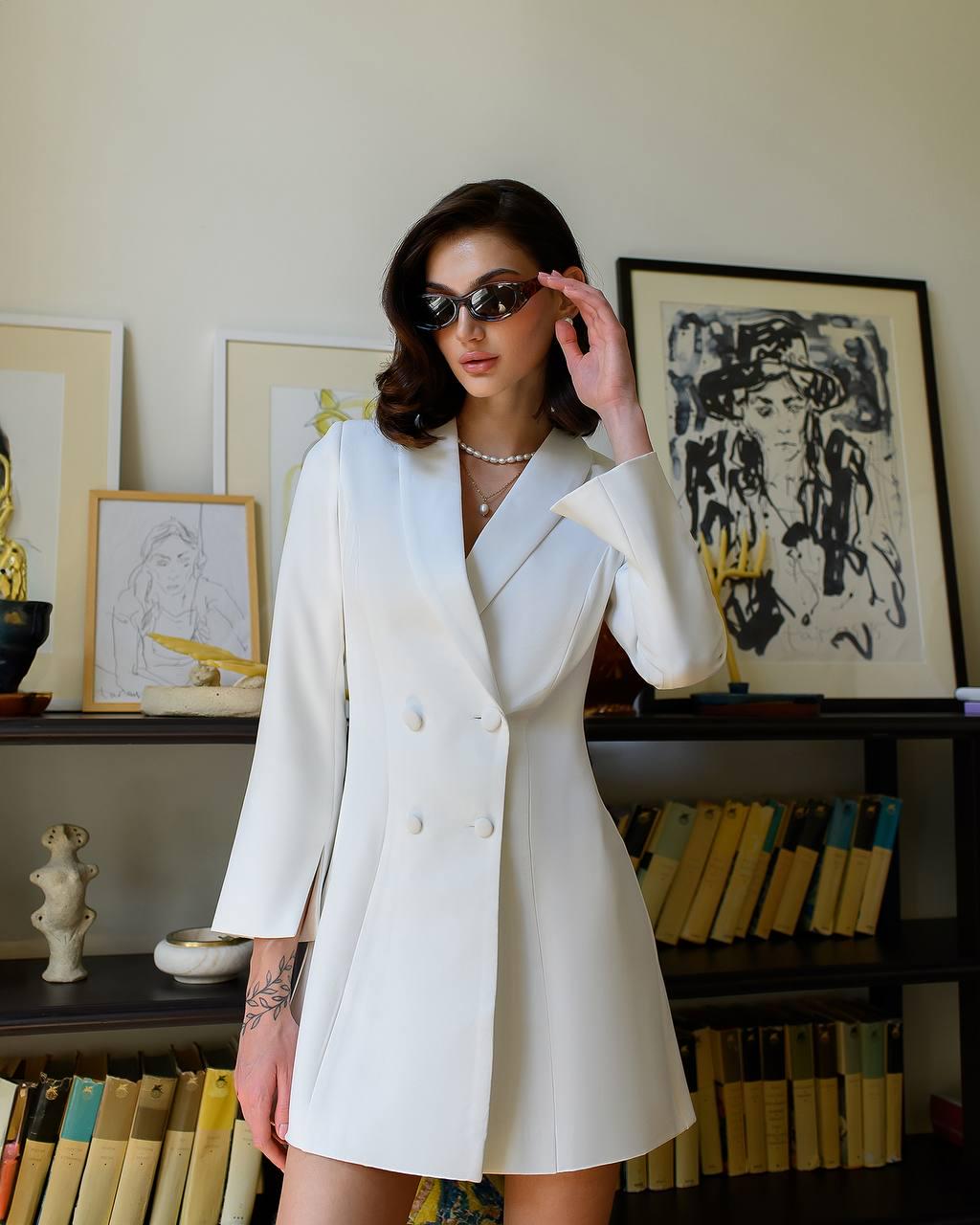 elegant knee length blazer dress Npasoilc Blazer Dress For Women Lapel Neck Double Breasted Knee Length Elegant Blazer Dress Long Sleeve Work Office Formal Button Blazers Belt Waisted