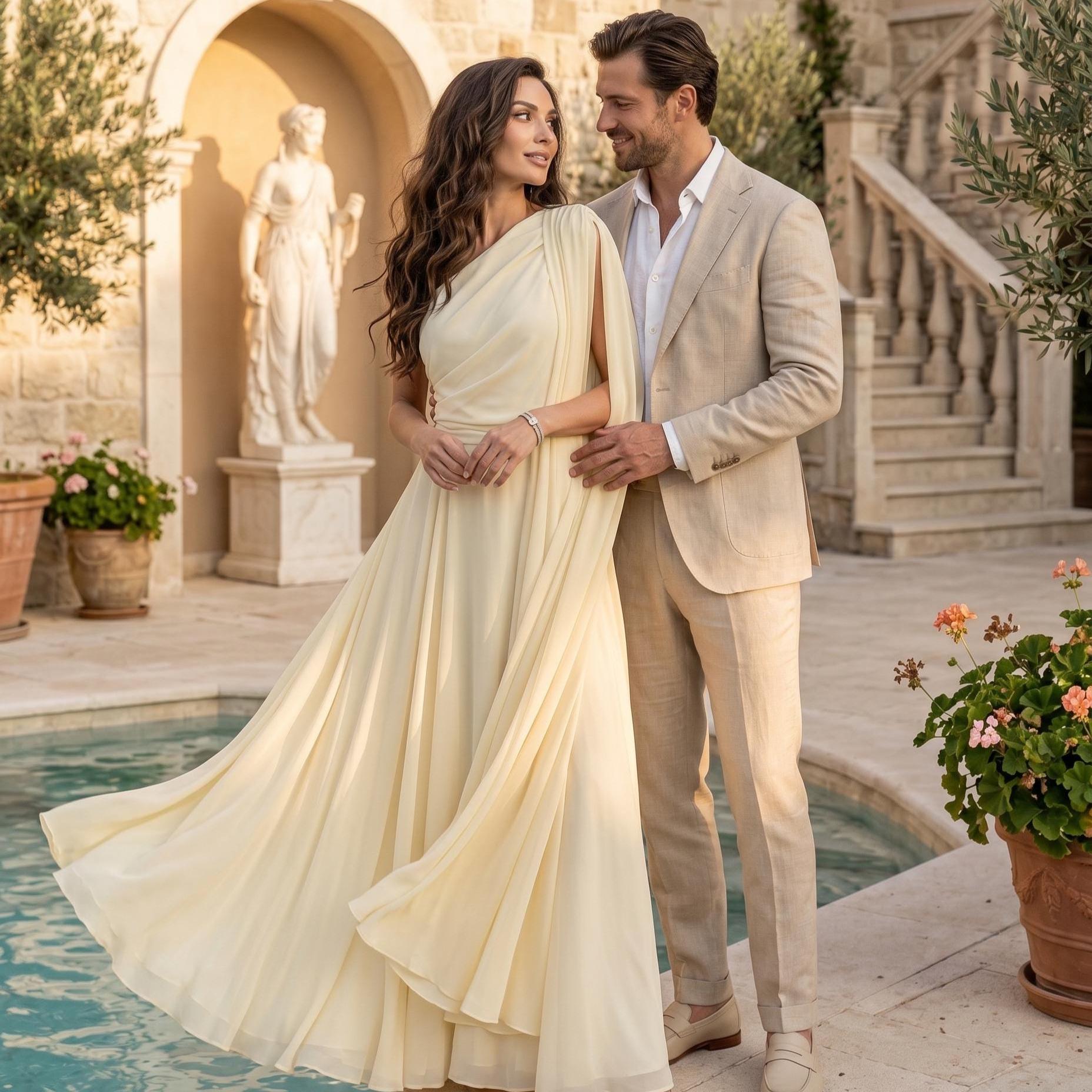 greece formal dresses Lilly Gown - Blush | Dresses & Jumpsuits main image 1