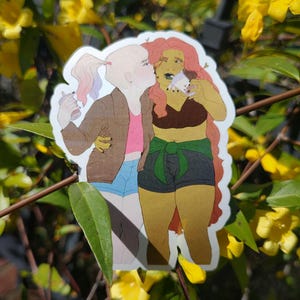 Harley and Ivy Sticker