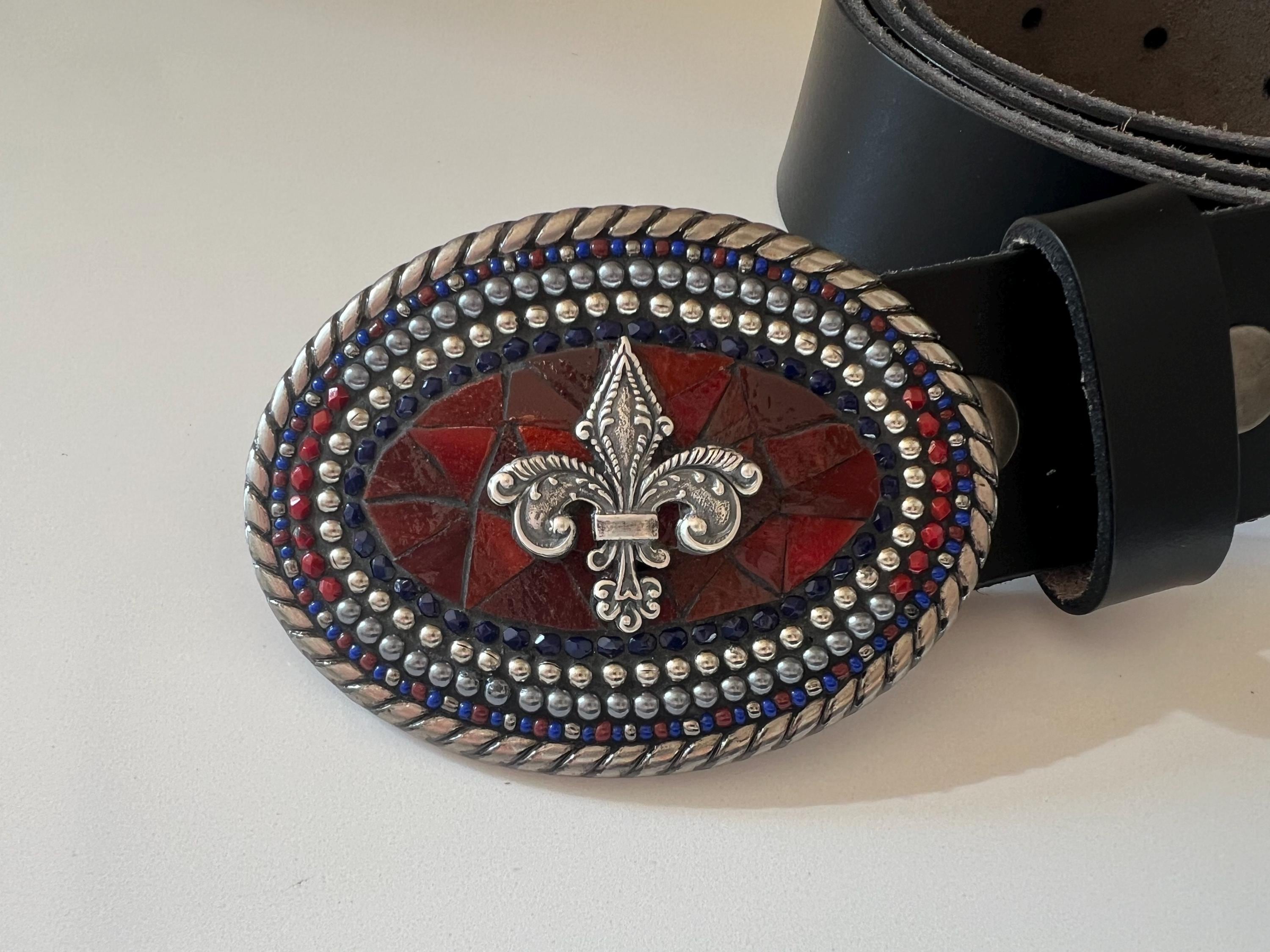 Urban Backwoods England Flag Gürtelschnalle - Metall Schnalle Für Wechselgürtel