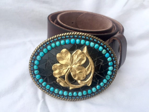 western wear belt buckles