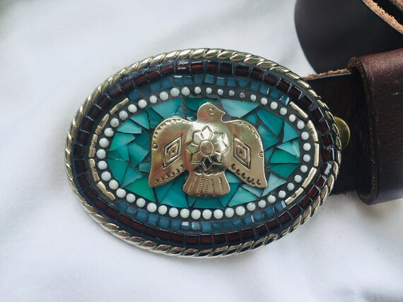 thunderbird belt buckle