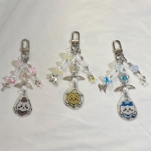 chiikawa fairy keychains
