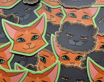 Firepaw & Yellowfang Warrior Cats stickers