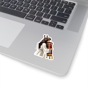 Women of the Torah - Messanic Jewish Hebrew Roots Woman Sticker - Female Rabbi Empowerment image 2
