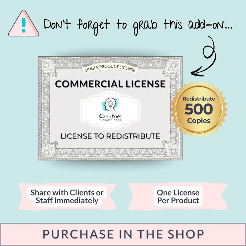 Treatment Plan Goals & Objectives Printable PDF Packet, W Interventions ...