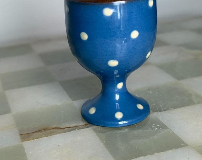 Dartmouth Pottery Polka Dot Egg Cup — Hand Made in England