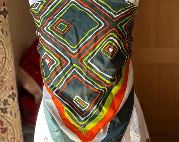 Vintage Silk Scarf by Ella