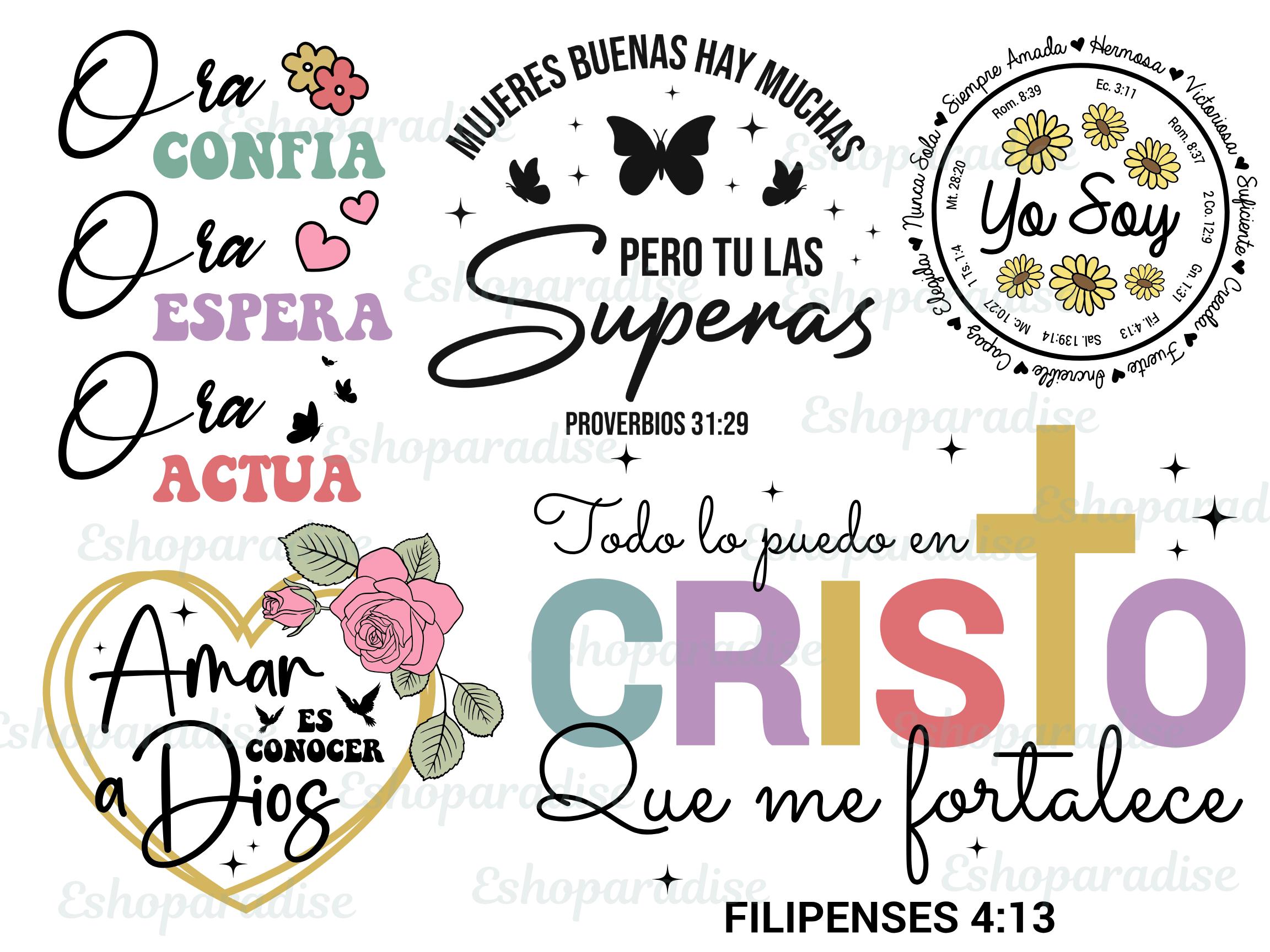 40 Frases Cristianas en español png.svg.