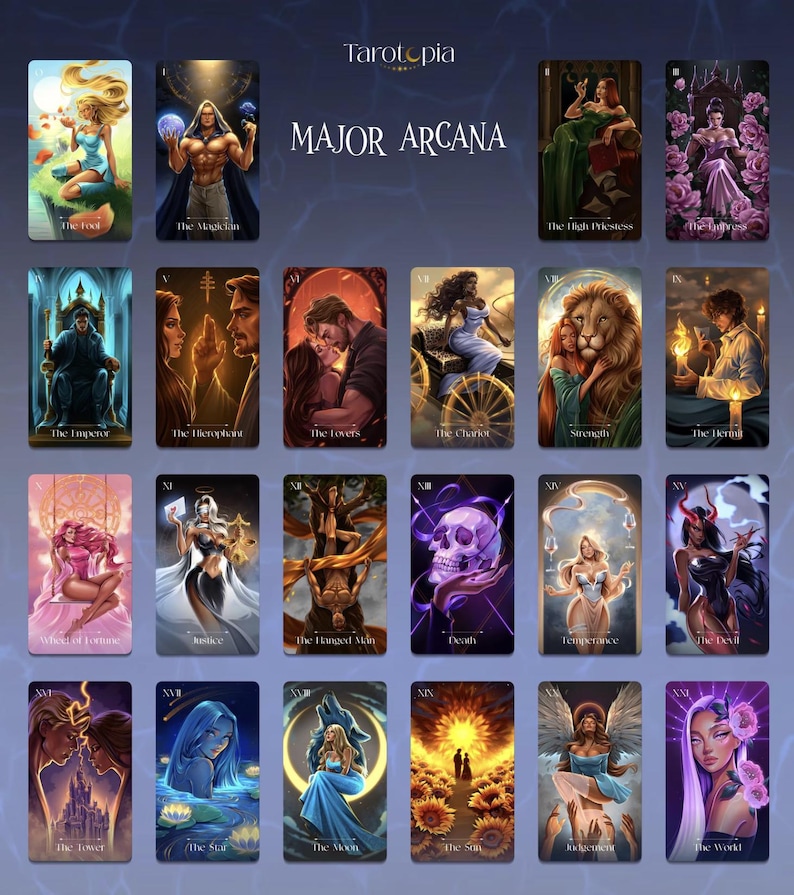 Moonlight Haze Tarot: 78 card deck with Guidebook image 10