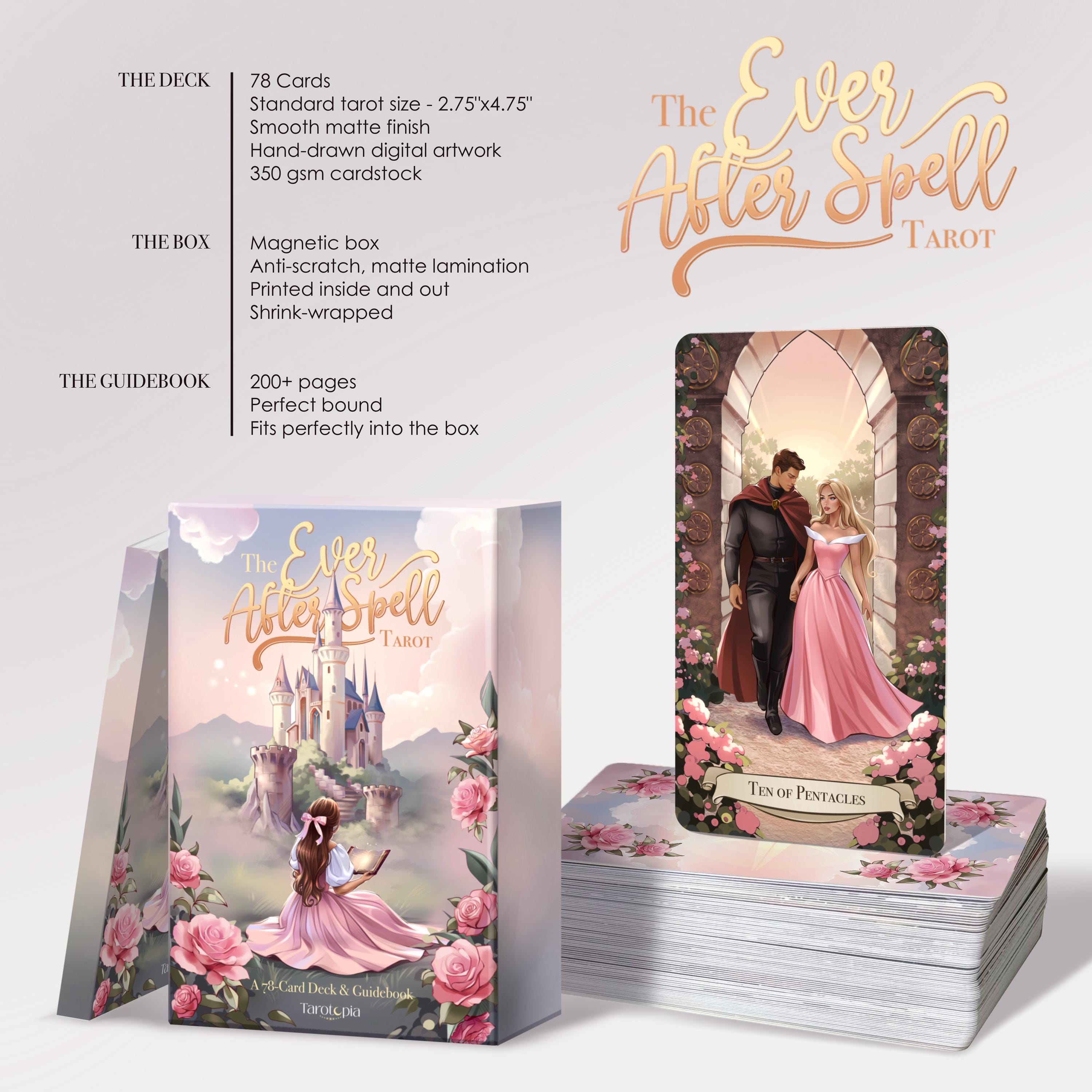Ever After Spell Tarot: 78 Card Deck With Guidebook - Etsy