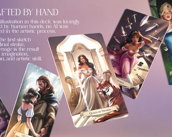Ever After Spell Tarot: 78 Card Deck With Guidebook - Etsy