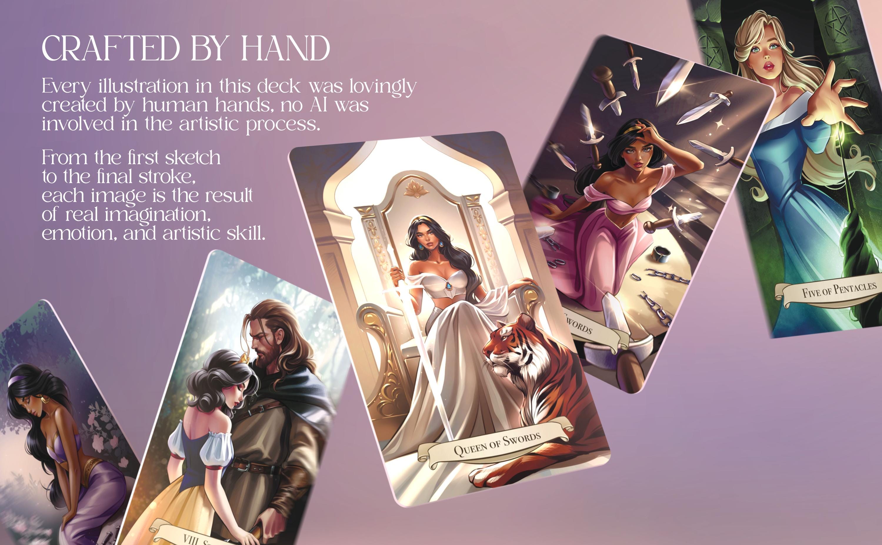 Ever After Spell Tarot: 78 Card Deck With Guidebook - Etsy